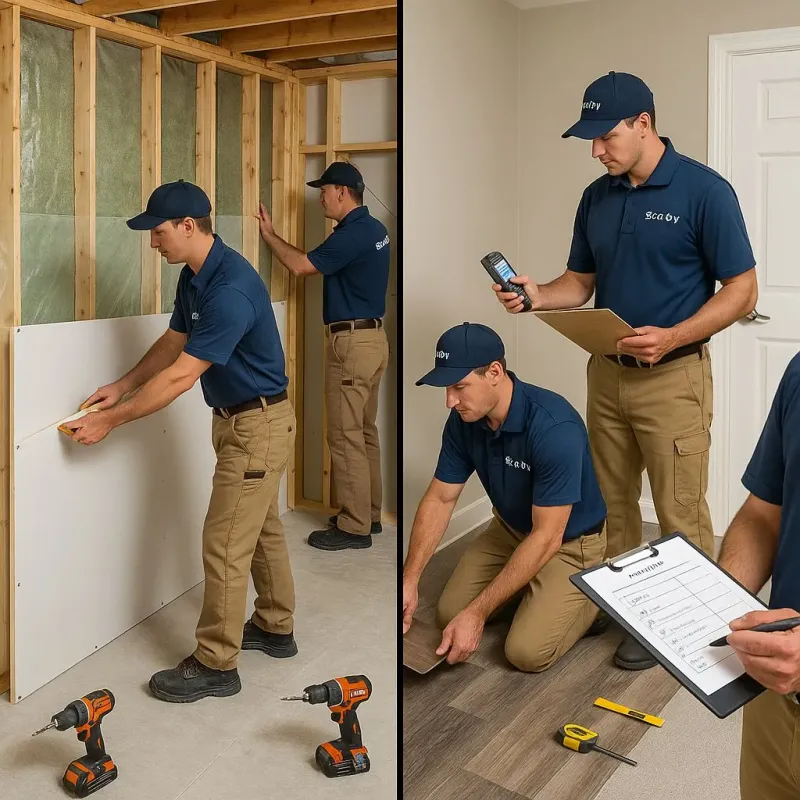 Repairs and Reconstruction process in California, MD
